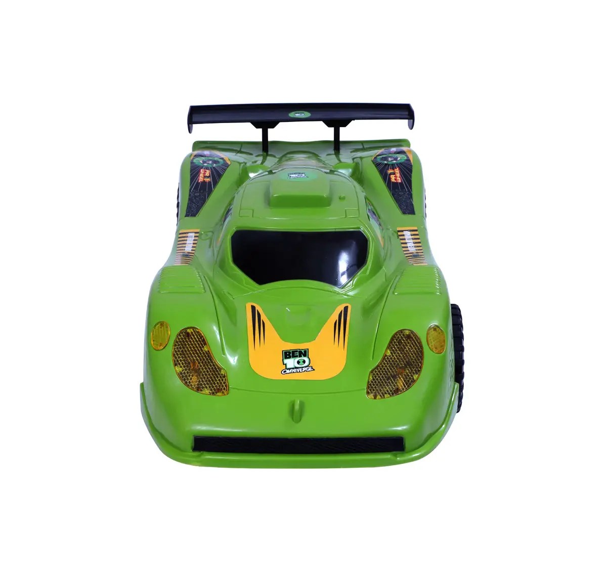 Toyzone Friction Powered Ben10 Racing Car Green, 2Y+