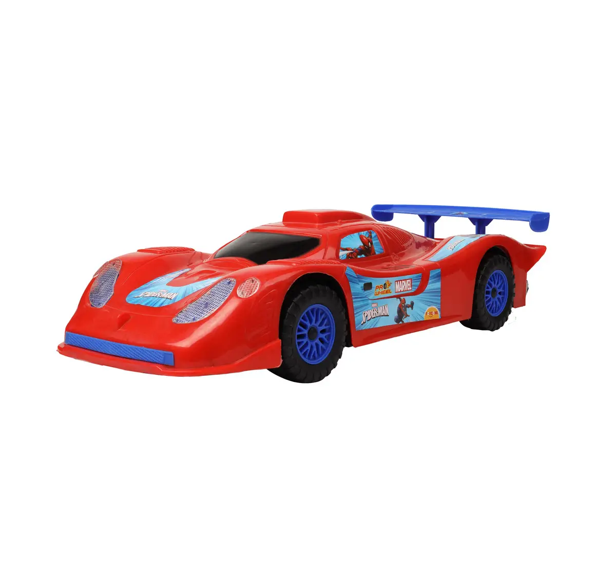 Toyzone Friction Racing Car Spider Man Red, 2Y+