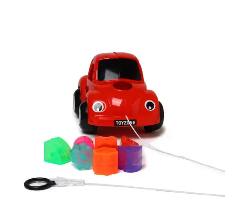 Toyzone Baby Car Pull Along Toy Red, 12M+