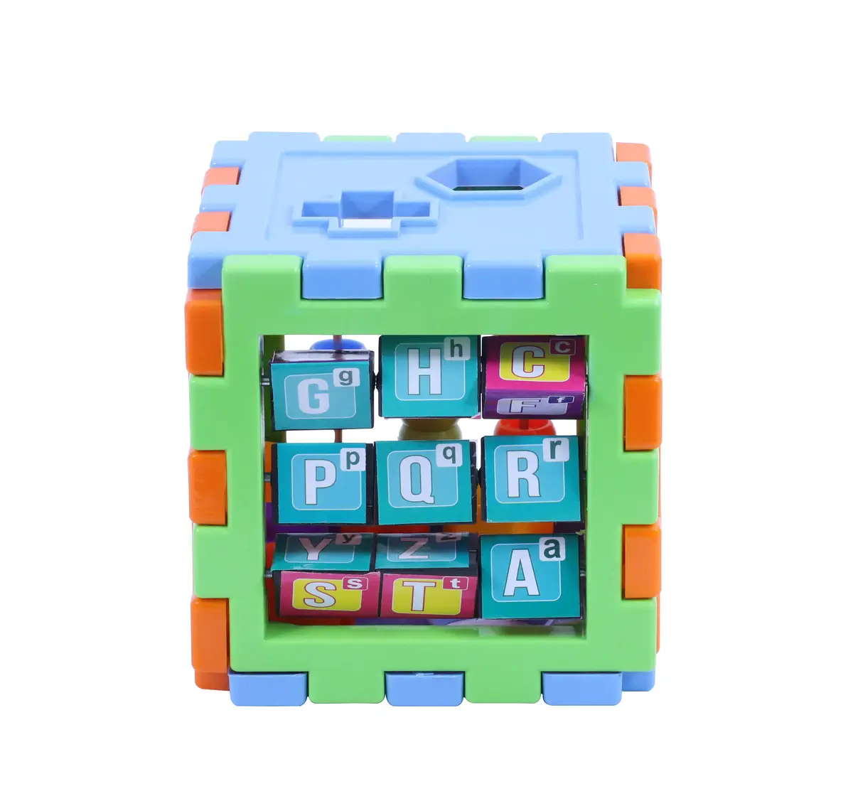 Toyzone Play And Learn Activity Cube Multicolour, 3Y+