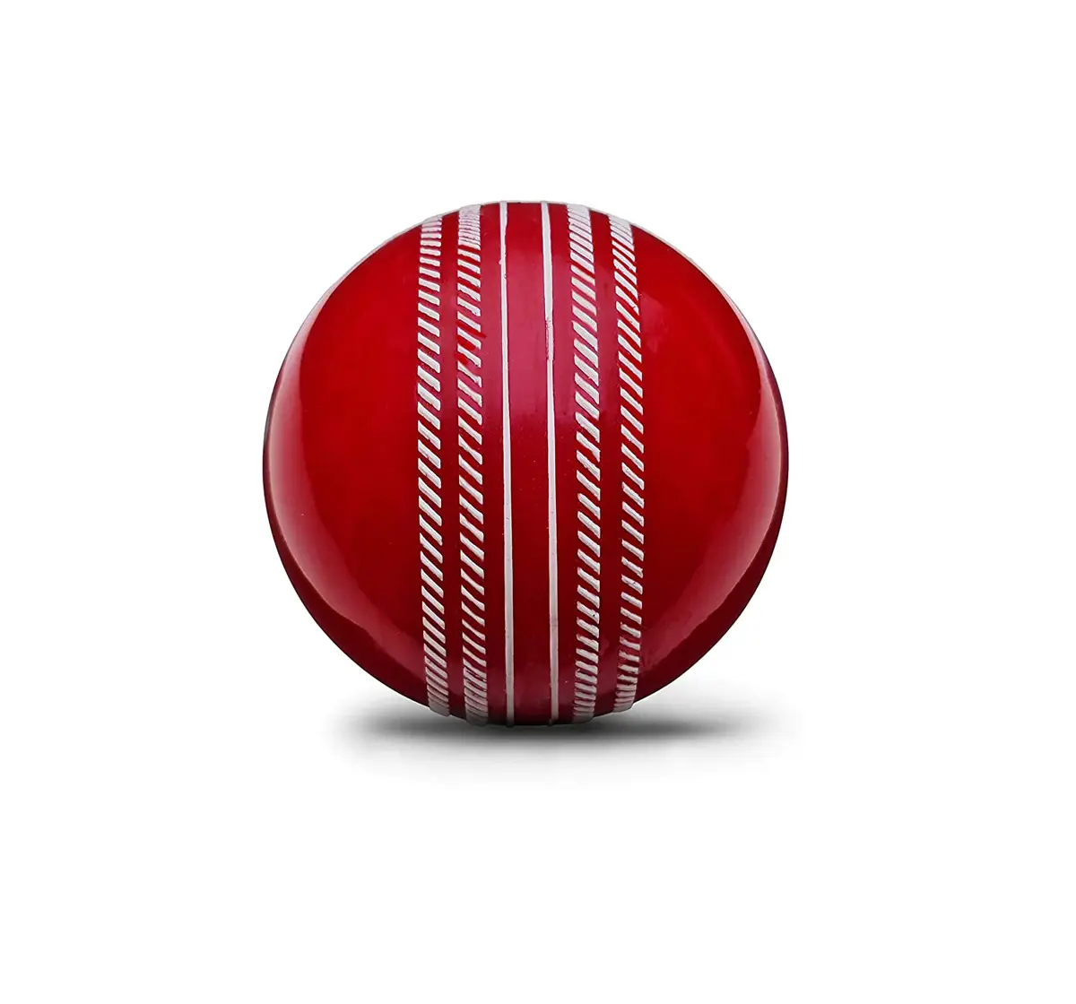 Jaspo Cricket Ball For Practice, Training , Matches For All Age Group T20 Soft Ball 1 Pc , Red Pvc , Standard Size Red 6Y+