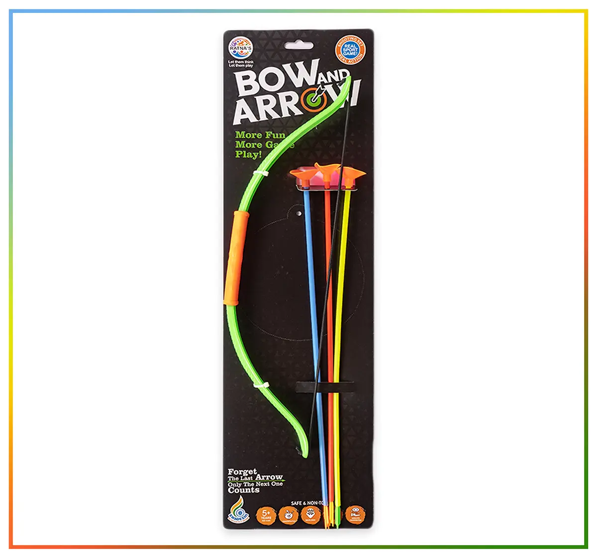 Ratna's Bow & Arrow Premium, Action Toys, Multicolour, 3Y+