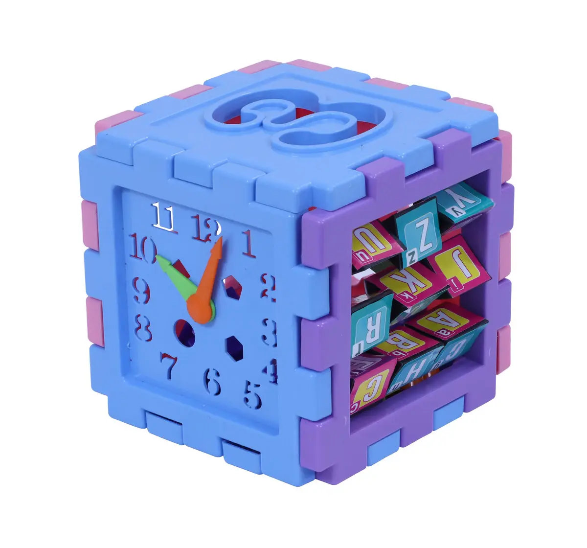 Toyzone Time Square Activity Cube Multicolour, 3Y+