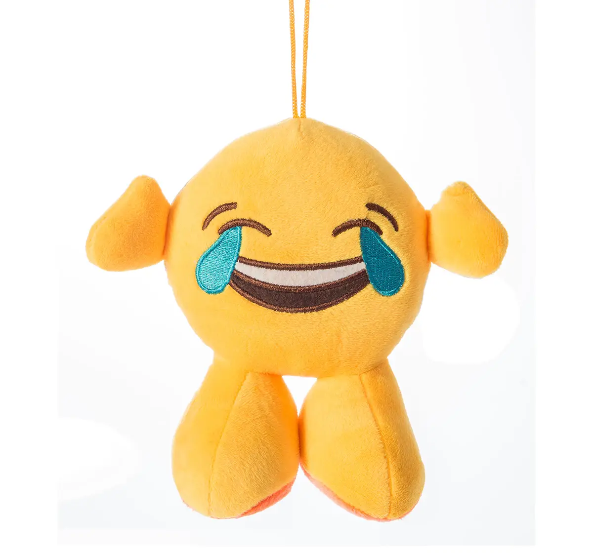 Dimpy Toys Assorted Emoji Dolls Hanging 7 Inch, Unisex, 3Y+(Multicolour)