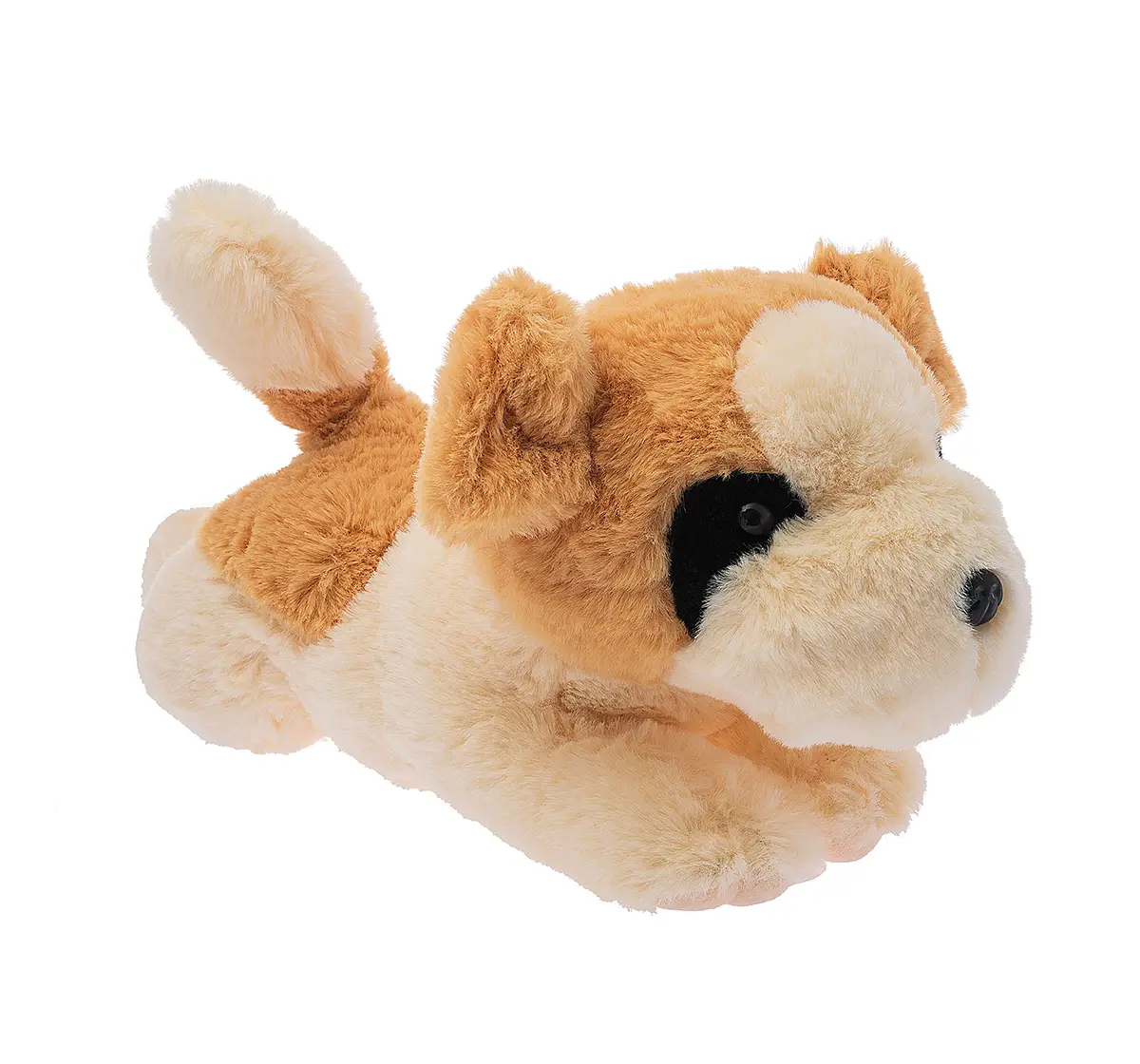 Dimpy Toys Lying Dog Light Brown 40 Cm,  3Y+(Brown)