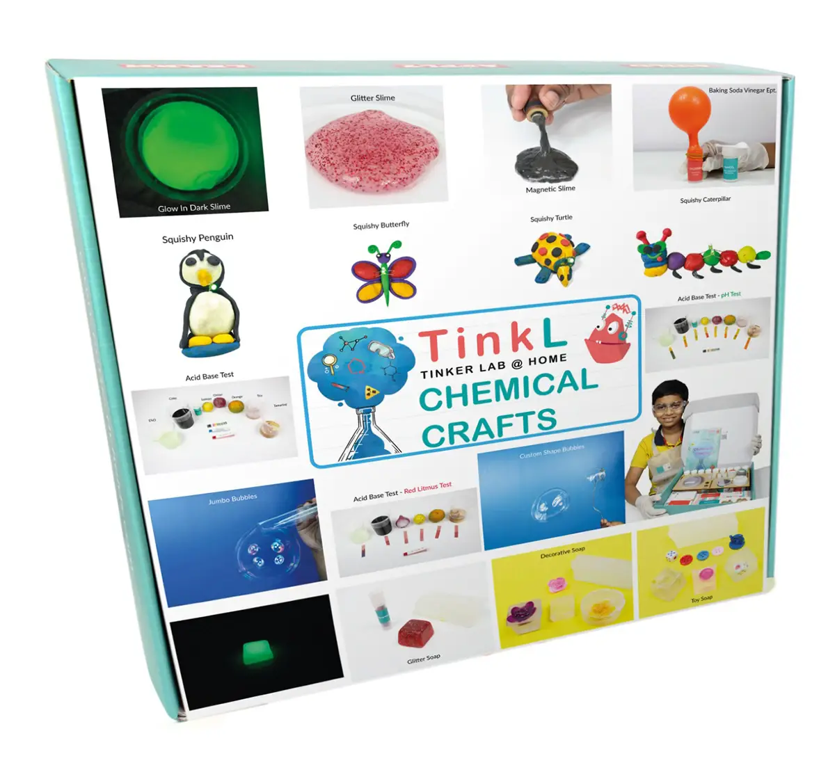 Butterfly Edufields TinkL Chemo Crafts 20+ Chemistry Activities in a Box, 5Y+