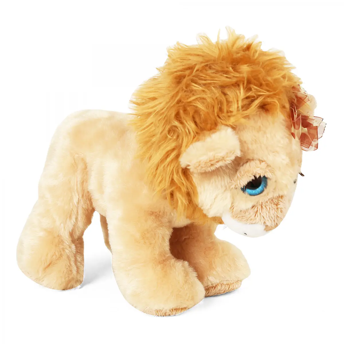 Fuzzbuzz Lion Soft Toy, 12&quot;24cm, Brown