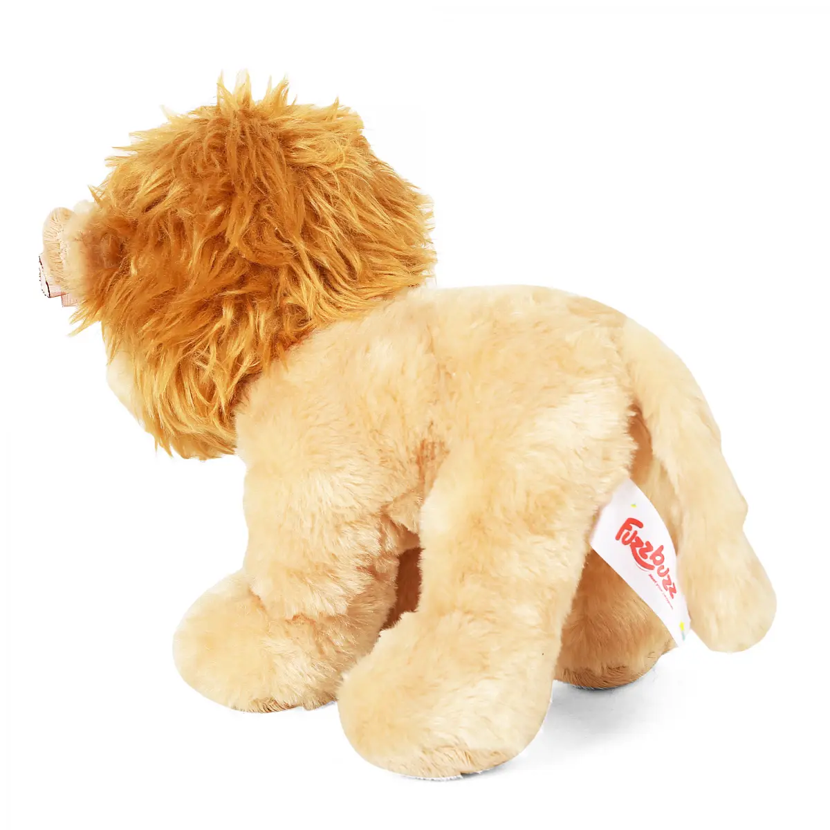 Fuzzbuzz Lion Soft Toy, 12&quot;24cm, Brown