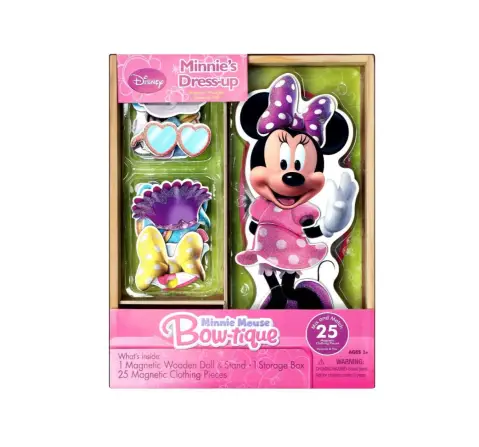 Skoodle Disney Magnetic with Dress Up Doll Minnie, 36M+