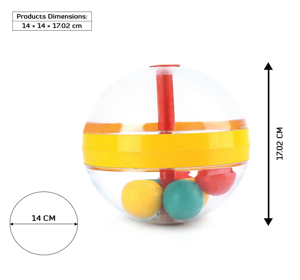 Ok Play Babee Ball Plastic Multicolor 0M+
