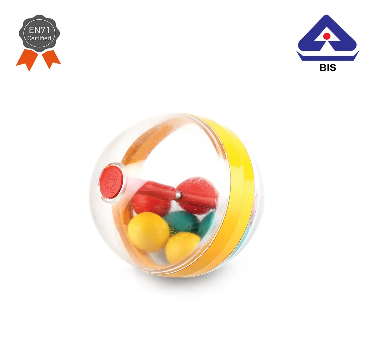 Ok Play Babee Ball Plastic Multicolor 0M+