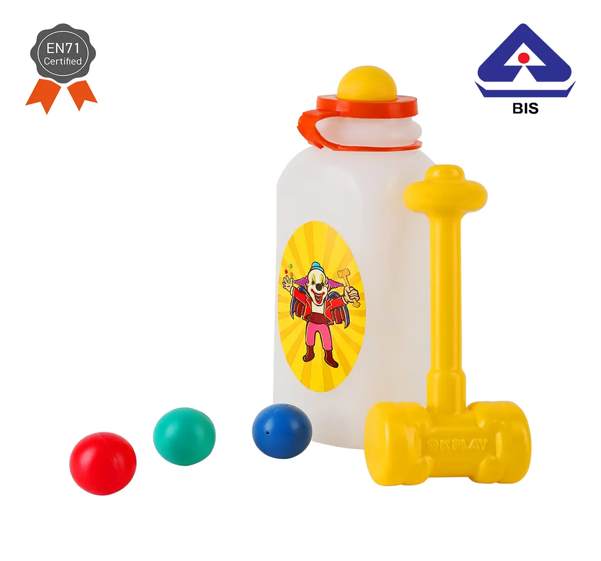 Ok Play Hammer The Ball Baby hammer rattles Multicolor 1Y+