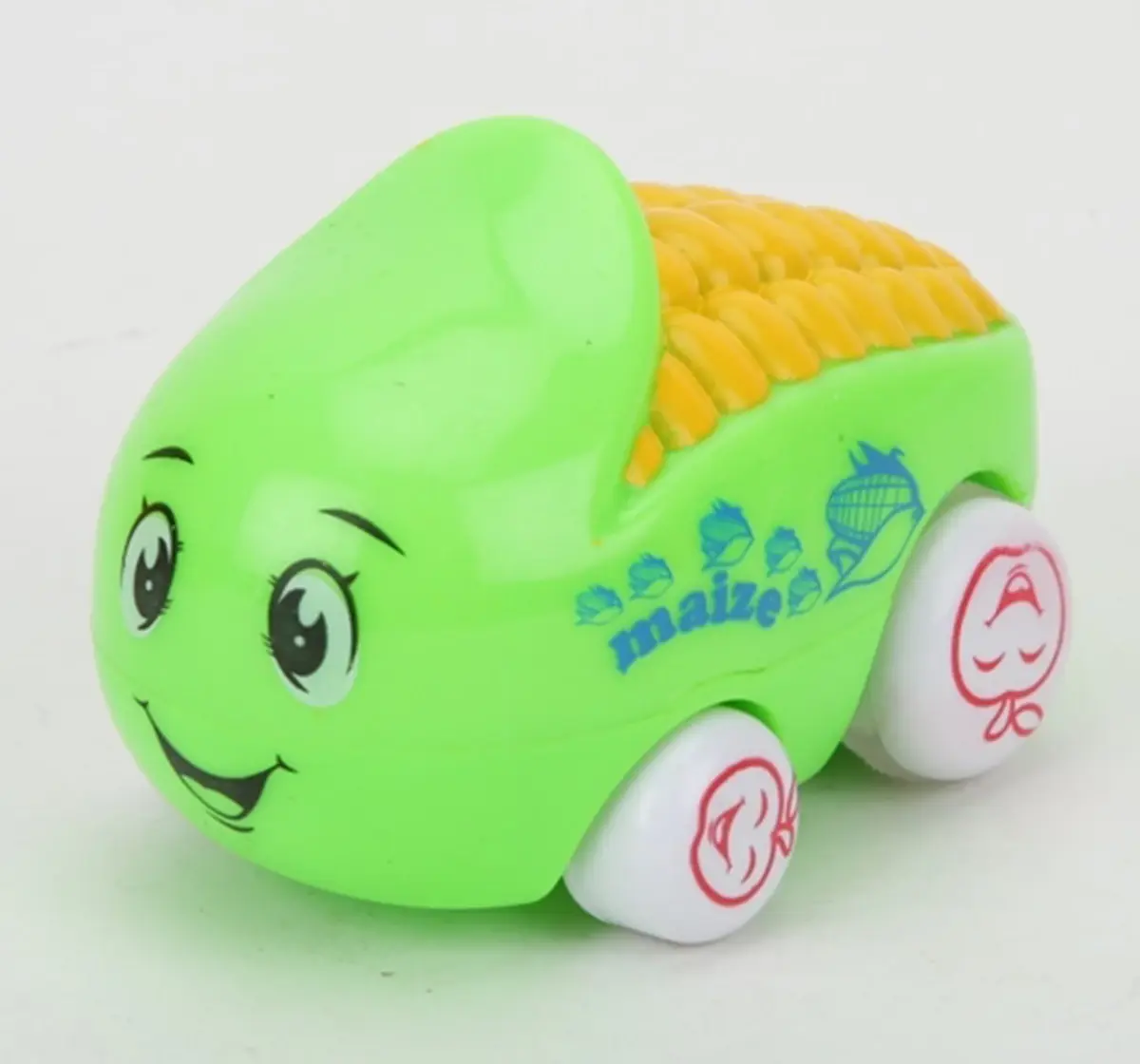 Toyspree Vegetable On Wheels ( Set Of 4Pc ),  18M+ (Multicolour)