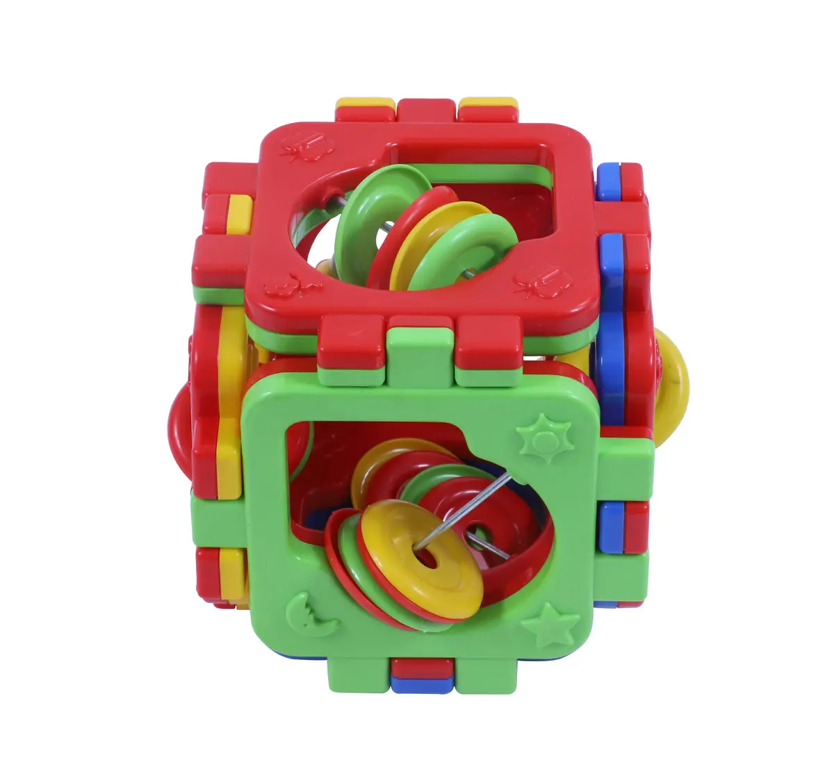 Toyzone Rattle Cubie 81388 Multicolour, 3Y+