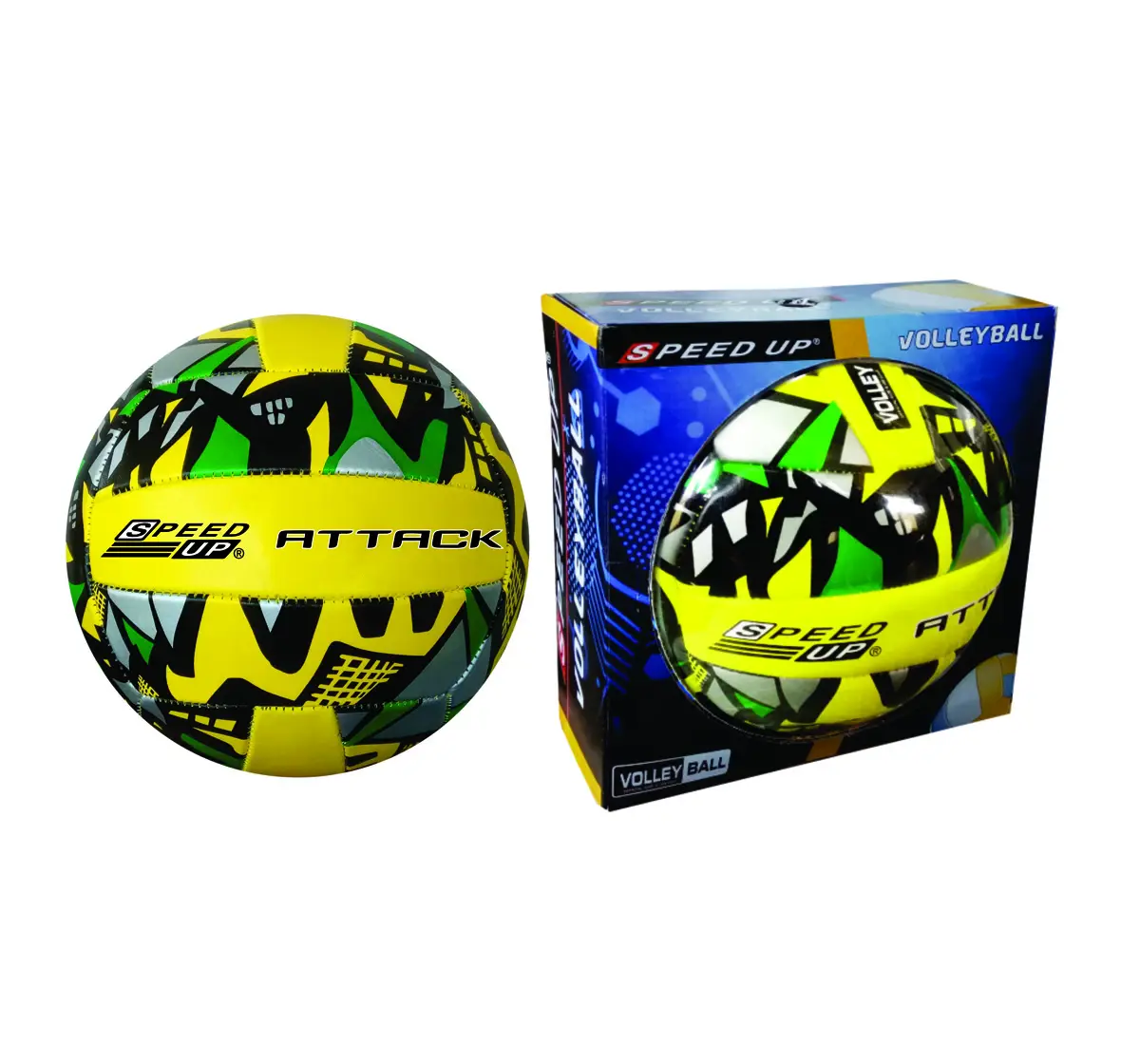Speed Up Volleyball Official Size Mach stitch Kids Multicolour 8Y+