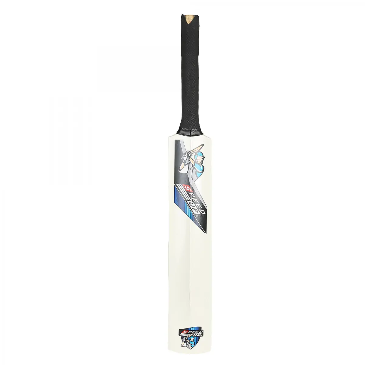 Speed Up Wooden Cricket Bat & Ball, Size 1, White, 5Y+