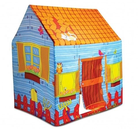 IToys Farm house play tent for kids,  2Y+(Multicolour)