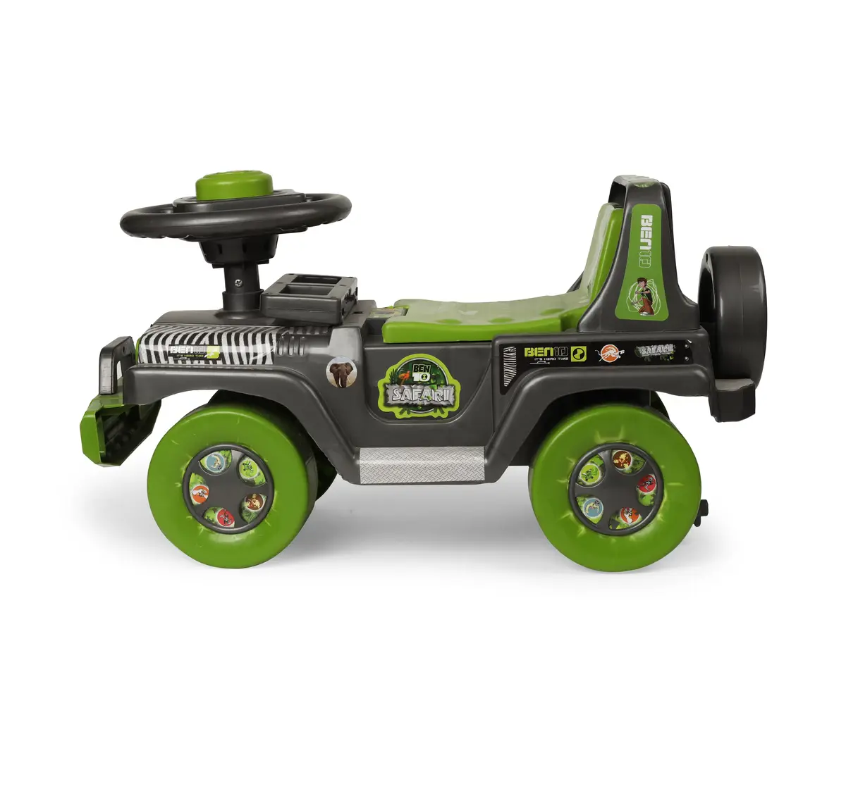 Toyzone Ben10 Safari 50926 Green and Yellow, 2Y+