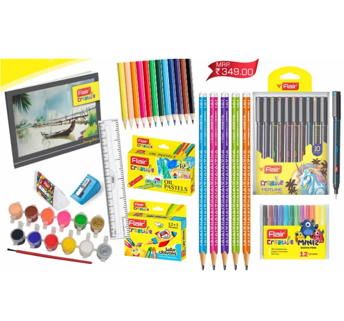 Flair Coloring Kit Xl Multicolor 5Y+