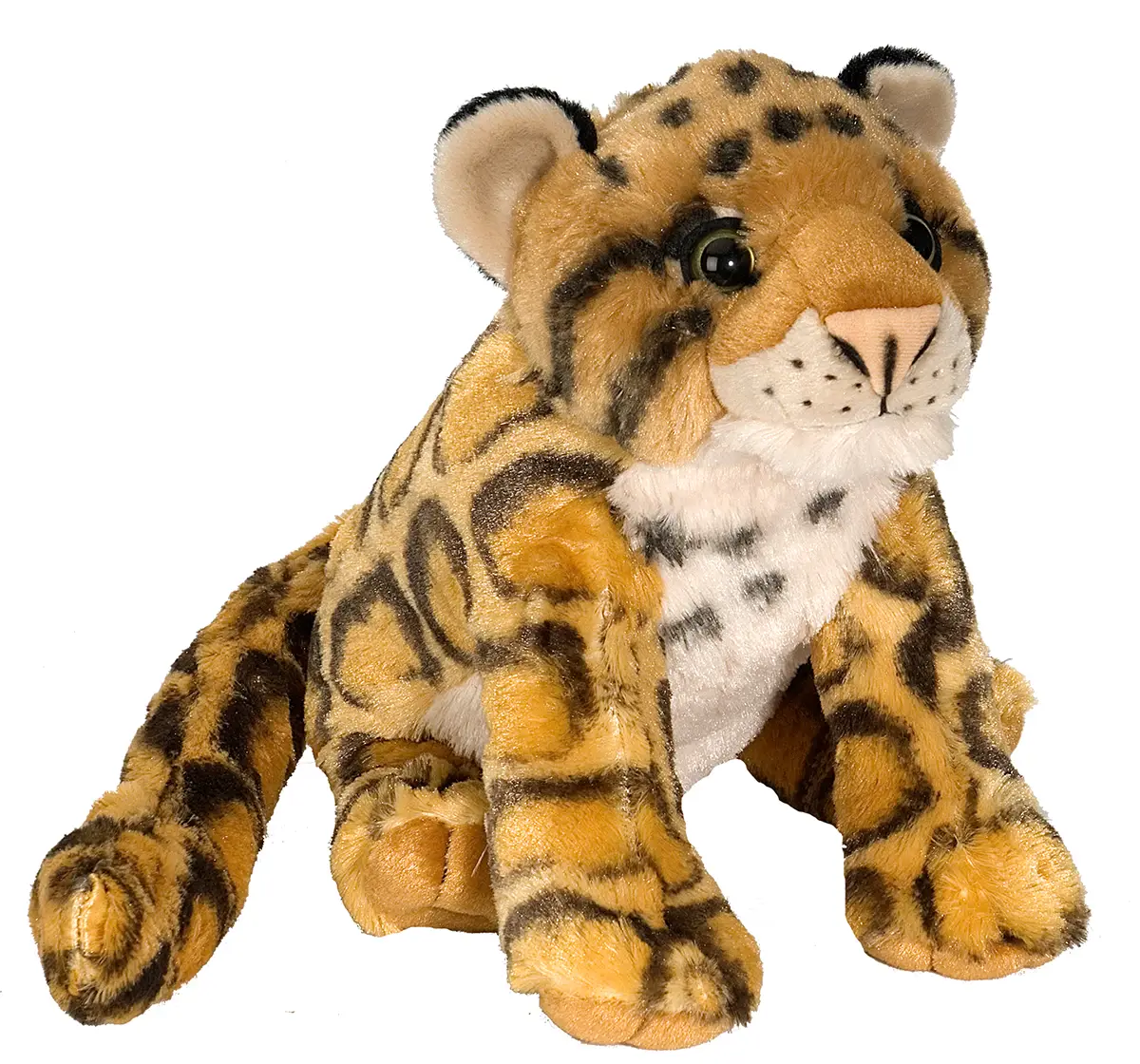 Wild Republic Clouded Leopard Stuffed Animal Soft Toy, 12 Inches