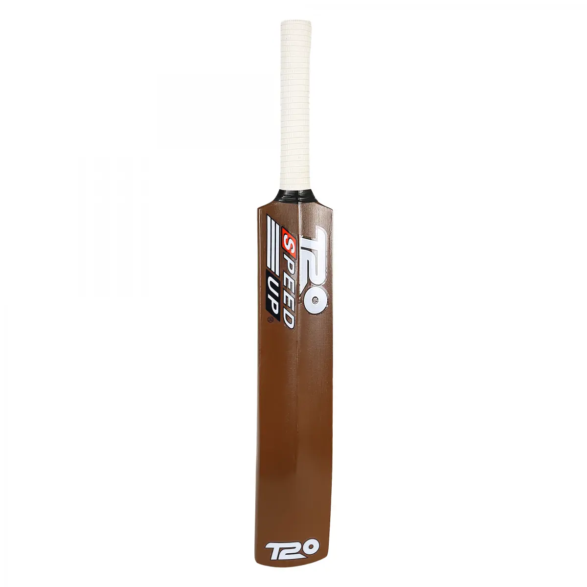 Speed Up Wooden Cricket Bat & Ball, Size 1, Brown, 5Y+