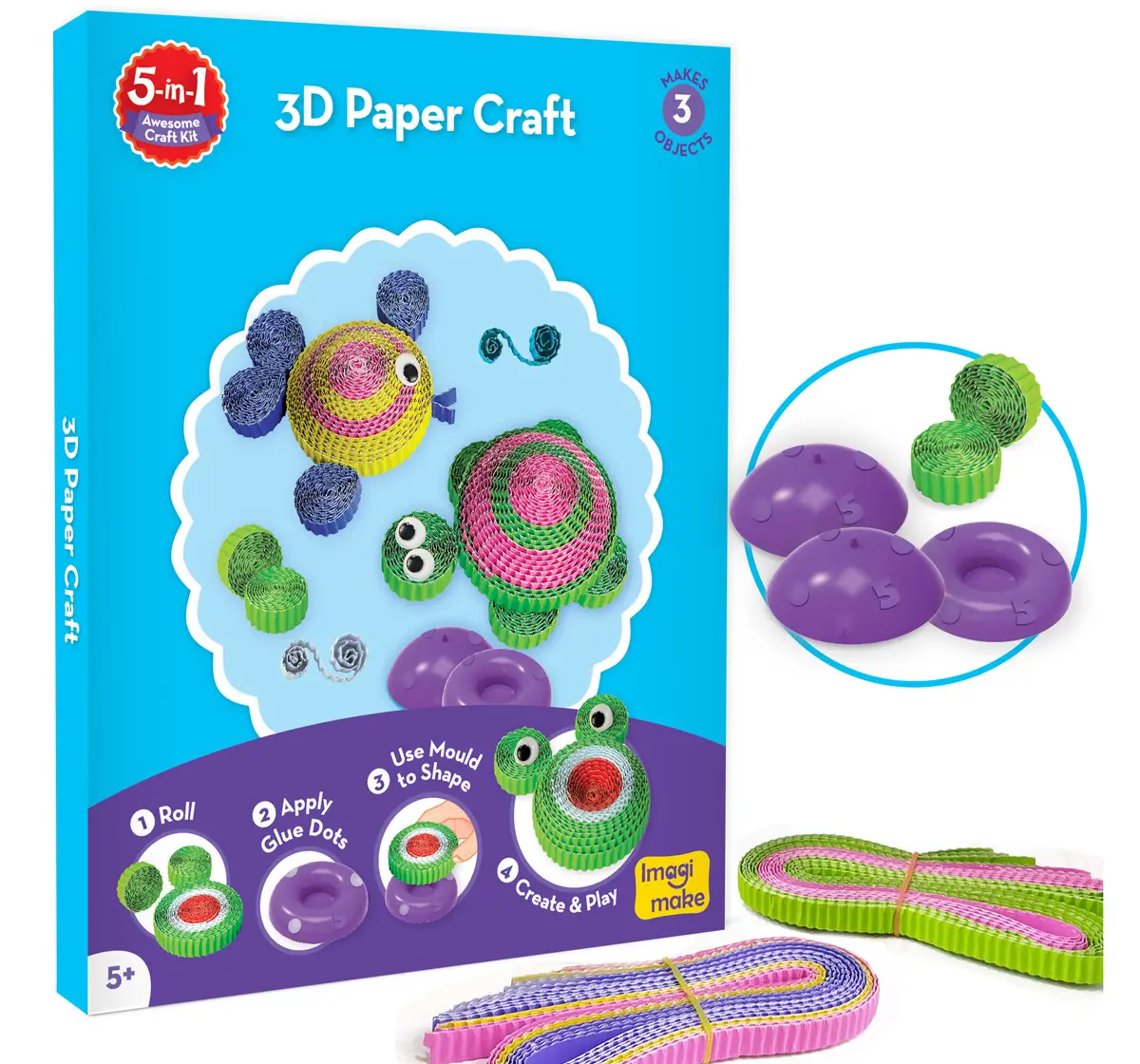 Imagimake 5in1 Awesome Craft Kit Multicolor 4Y+
