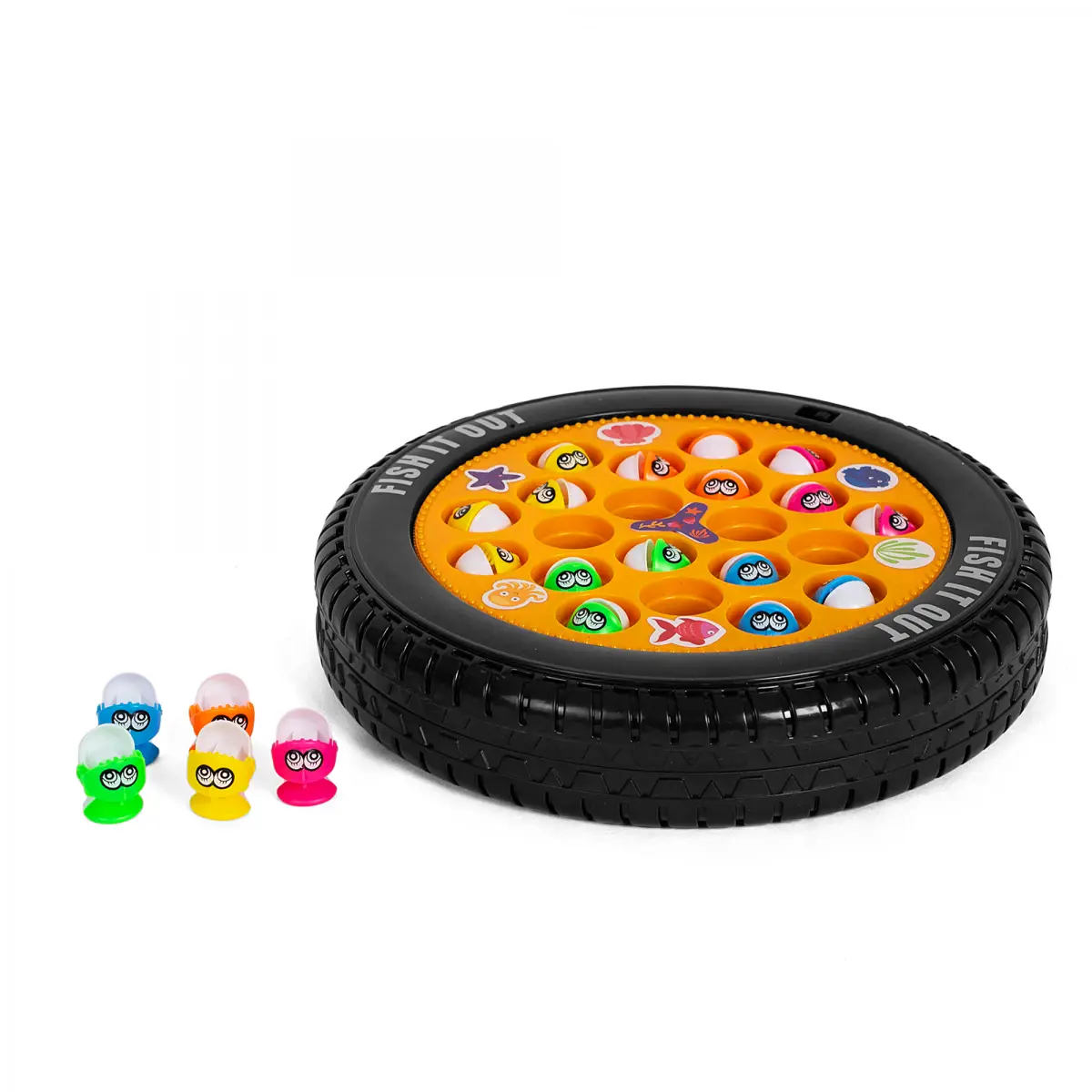 Youreka Small Fishing Game, Orange, 3Y+