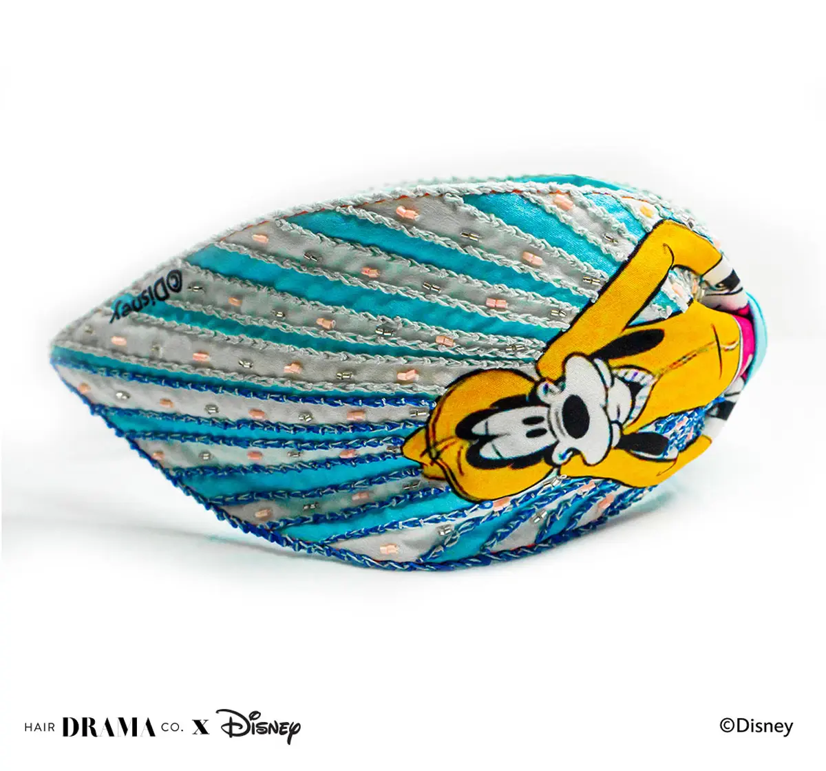 Hair Drama Company Disney Feelin Goofy Knotted Headband(One Size),  9Y+(White)
