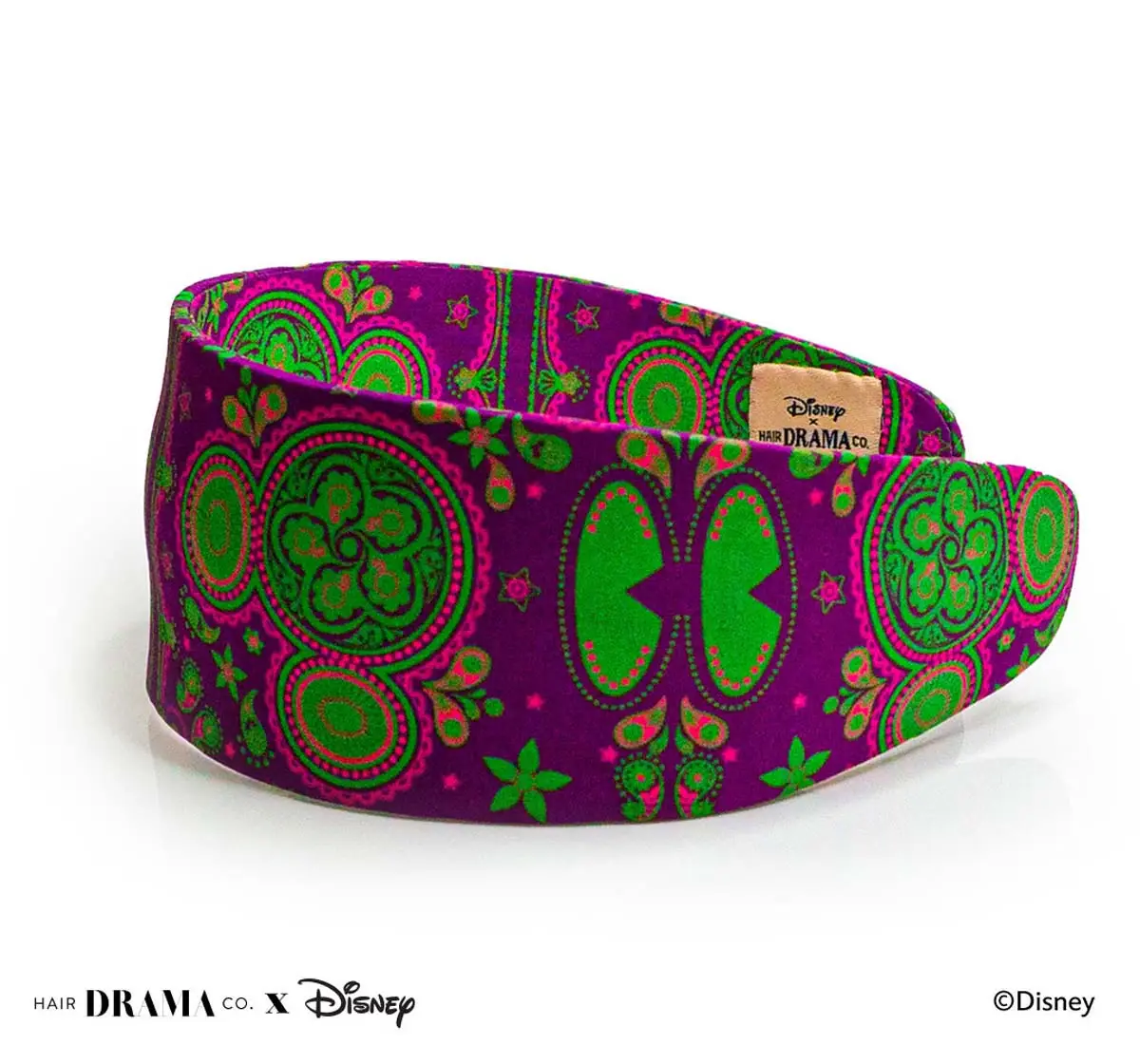 Hair Drama Company Disney Indie Minnie Flatband, Broad(One Size),  9Y+(Purple)