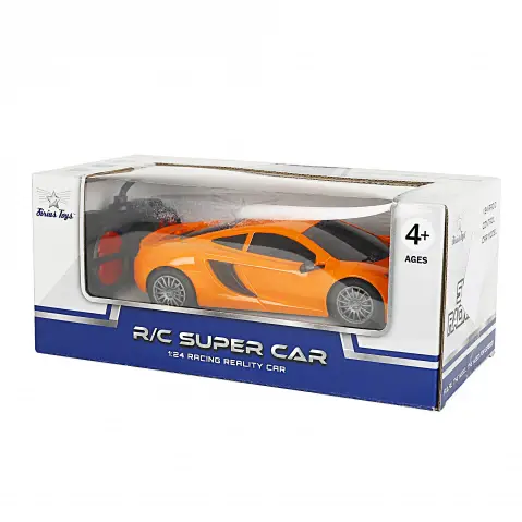 Sirius Toys Remote Control Super Car, 4Y+, Orange