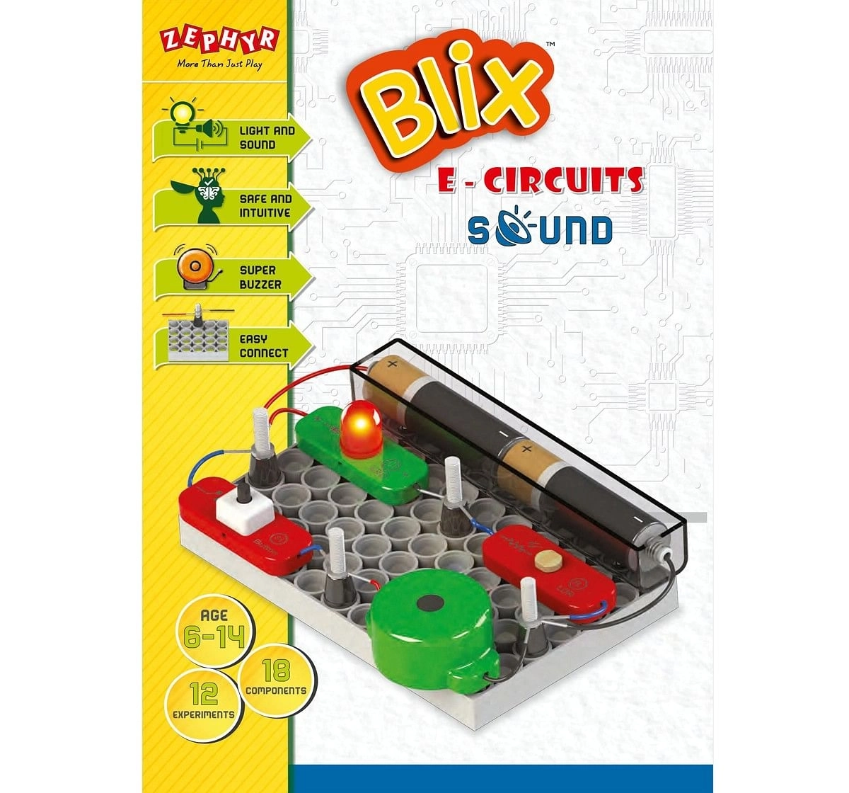 Blix ECircuit Sound Plastic Construction set Multicolor 7Y+