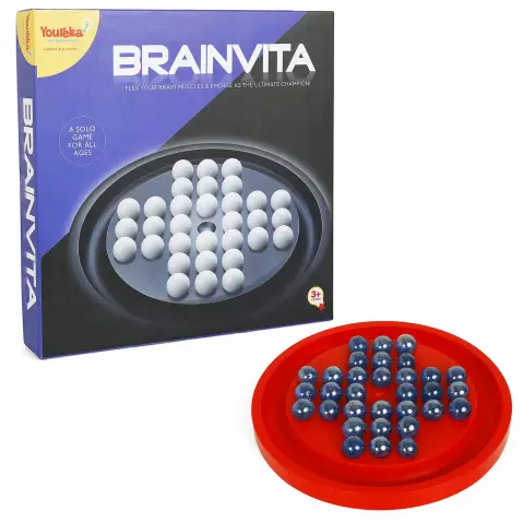 Youreka Brainvita Board Game, 3Y+