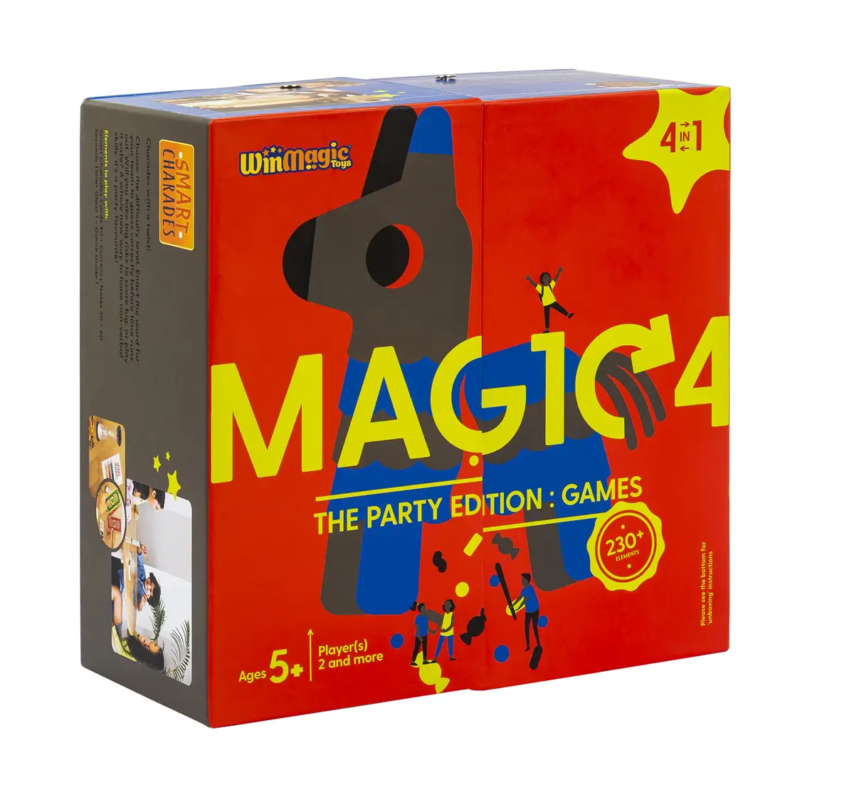 Magic4 The Party Edition Games, Board Game for Boys & Girls 5 Years and Above