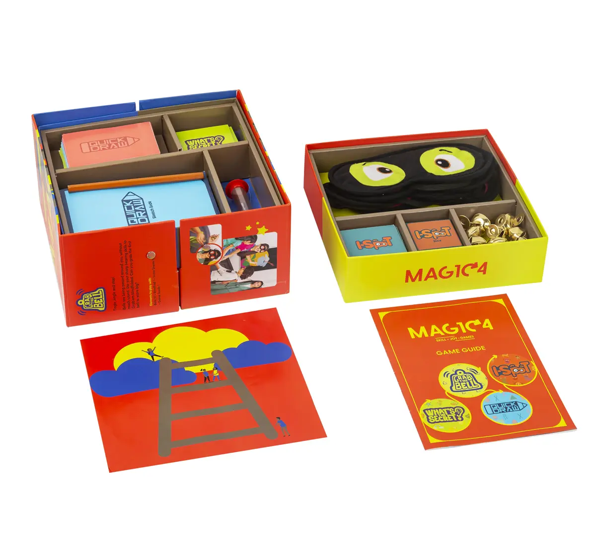 Magic4 Games Skill NJoy, Board Game for Boys & Girls 5 Years and Above