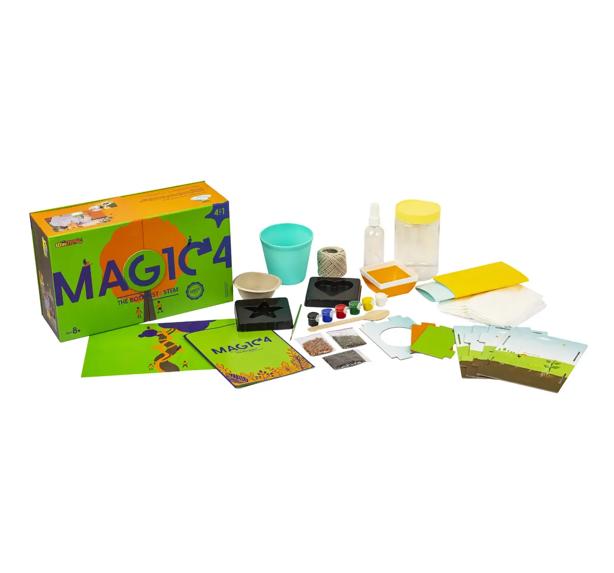 Magic4 STEM The Botanist, STEM kit of 8 Years and Above