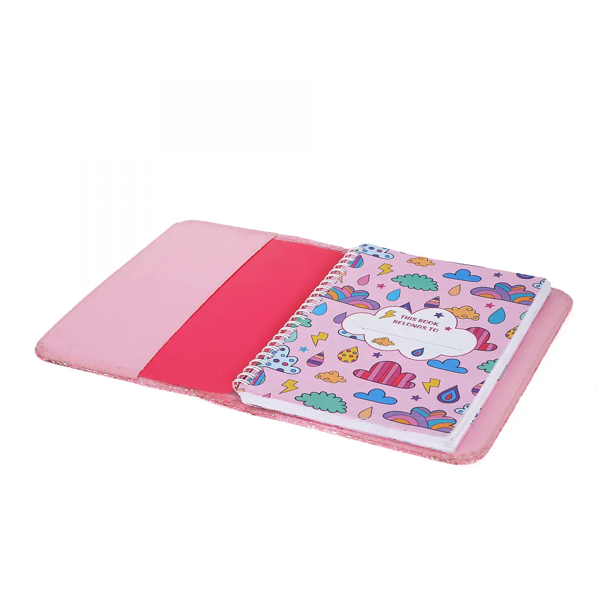 Luvley Unicorn Notebook, Pink, 5Y+