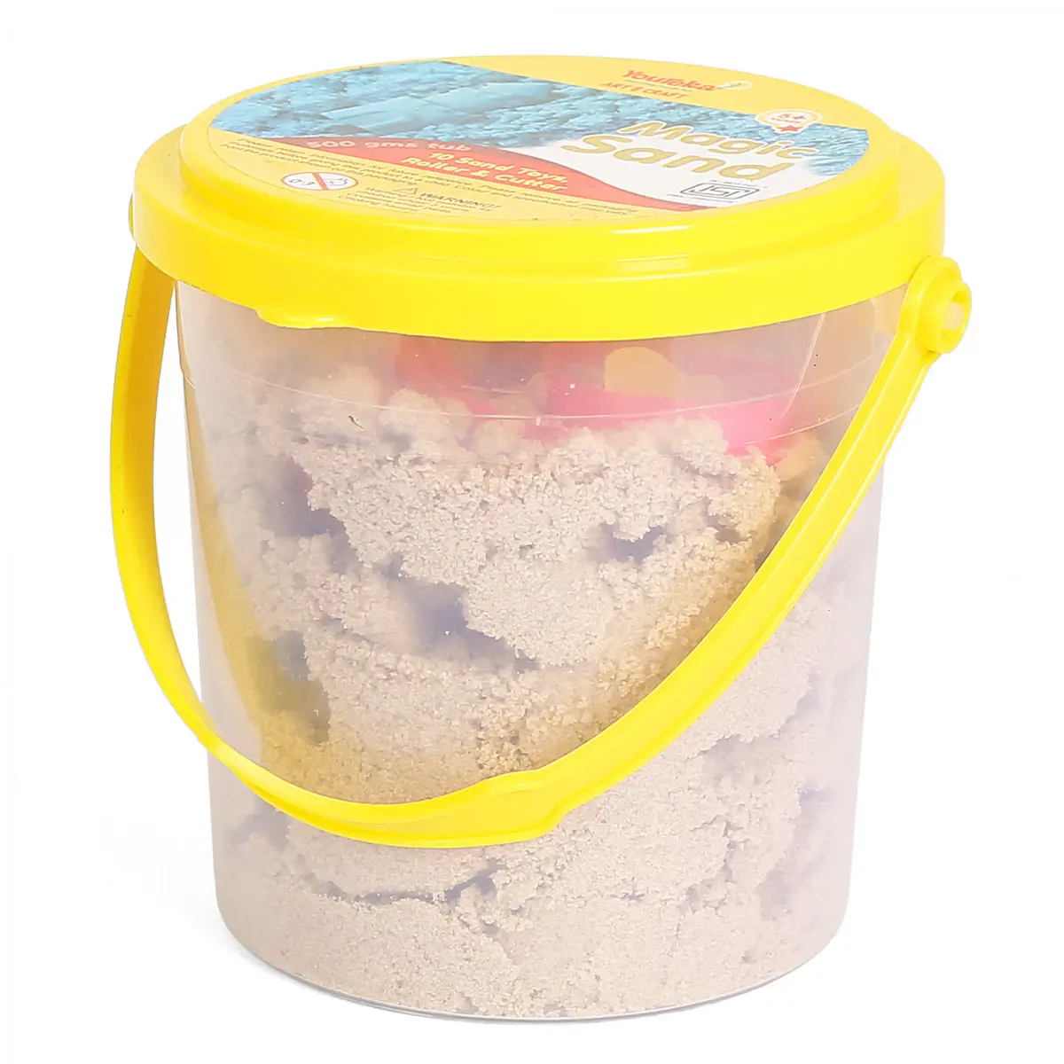 Youreka Magic Flow Sand Art & Craft Kit, 500gms Tub, 5Y+, Multicolour