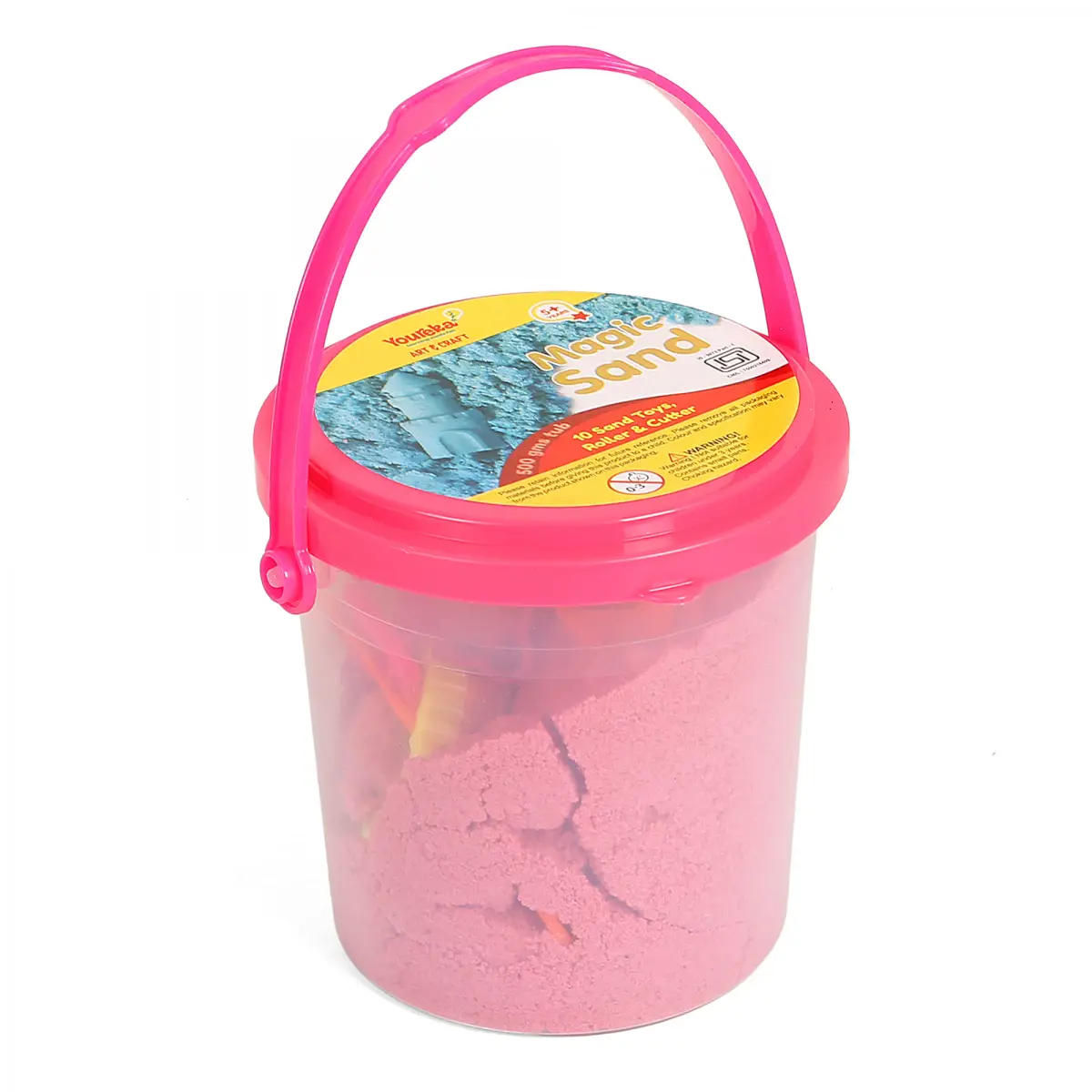 Youreka Magic Flow Sand, Pink, 3Y+