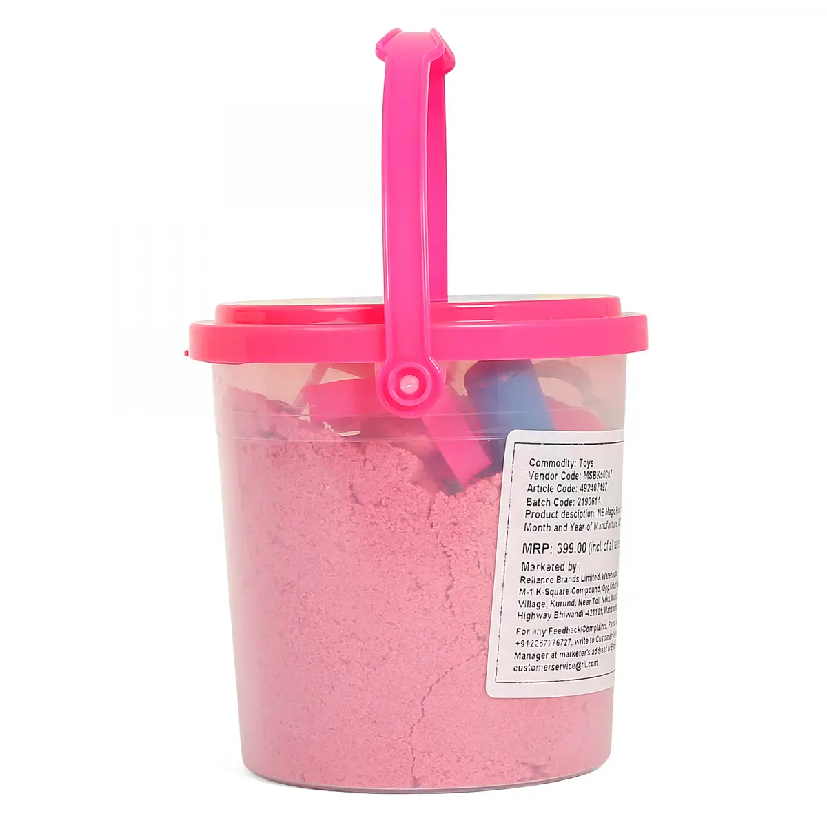 Youreka Magic Flow Sand, Pink, 3Y+