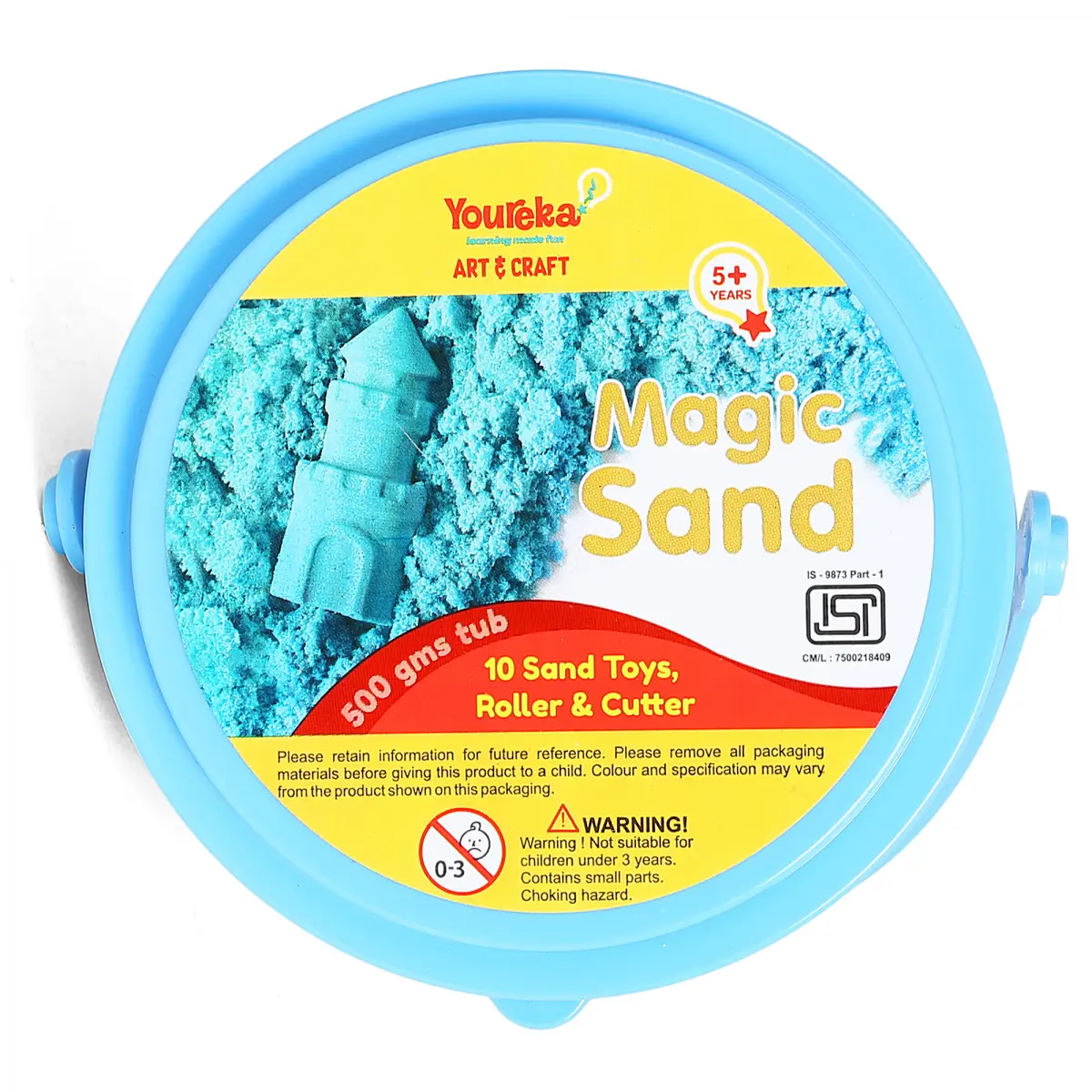 Youreka Magic Flow Sand Art & Craft Kit, 5Y+, Blue