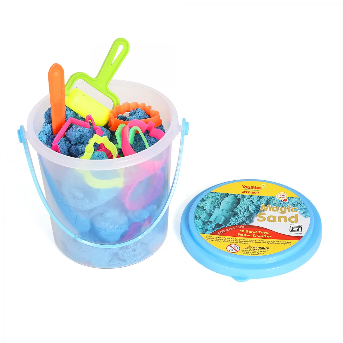 Youreka Magic Flow Sand Art & Craft Kit, 5Y+, Blue