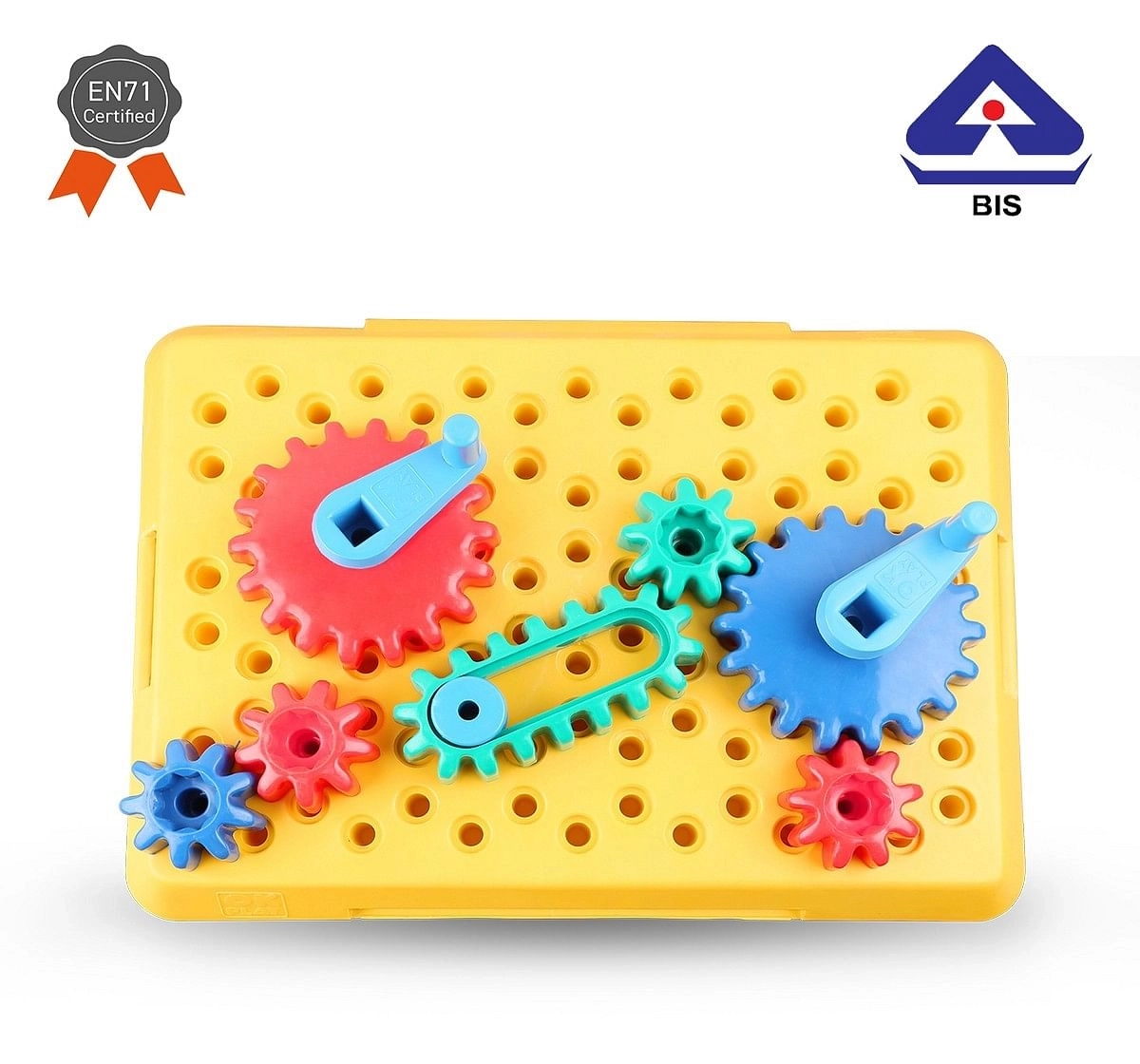 Shooting star Magic gears base with small Large gears Learning and education fun toy Multicolor 2Y+