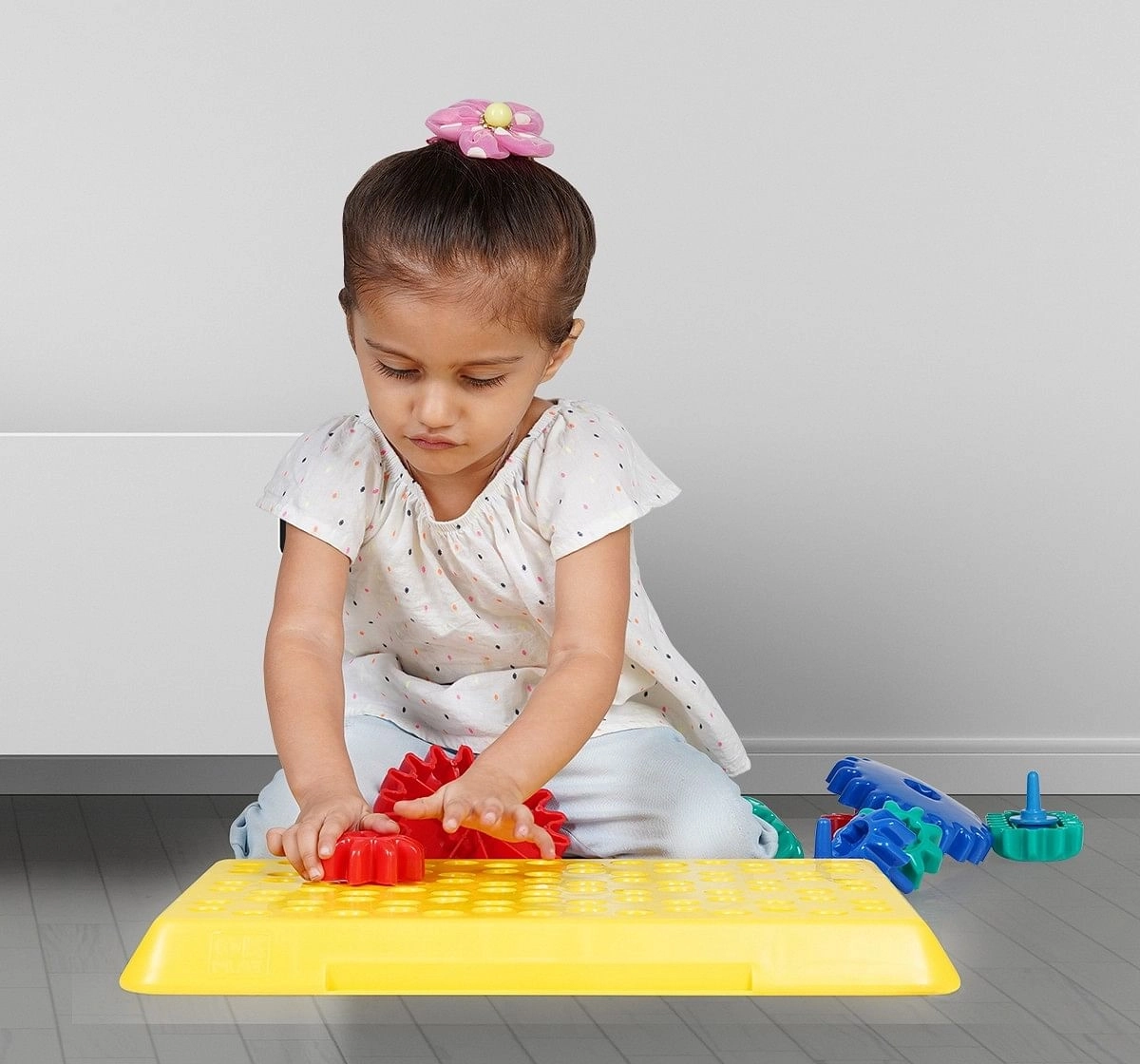 Shooting star Magic gears base with small Large gears Learning and education fun toy Multicolor 2Y+