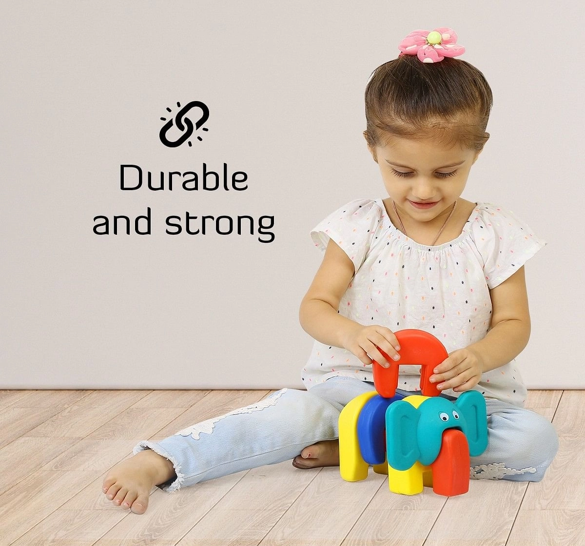 Shooting star My Pet Elephant Toy for toddlers Plastic elephant Multicolor 1Y+