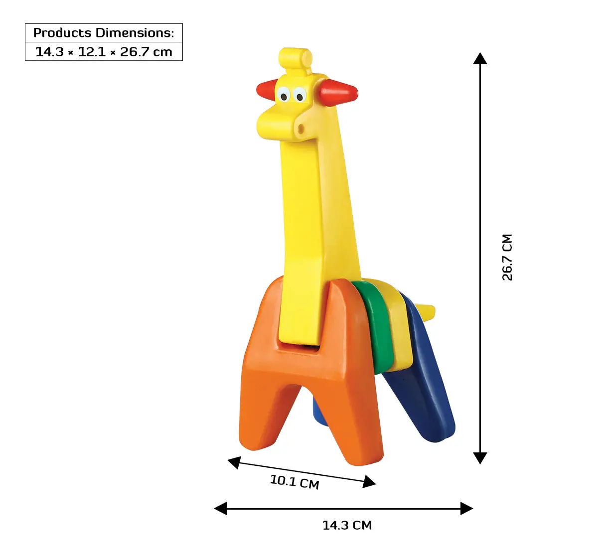 Shooting star My Pet Giraffe Toy for toddlers Plastic giraffe Multicolor 1Y+