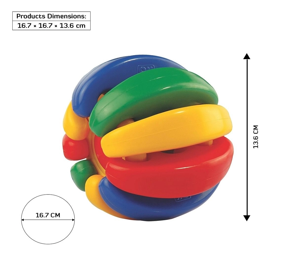 Shooting star Wonder Ball for kids Non toxic plastic material Several shapes Multicolor 1Y+