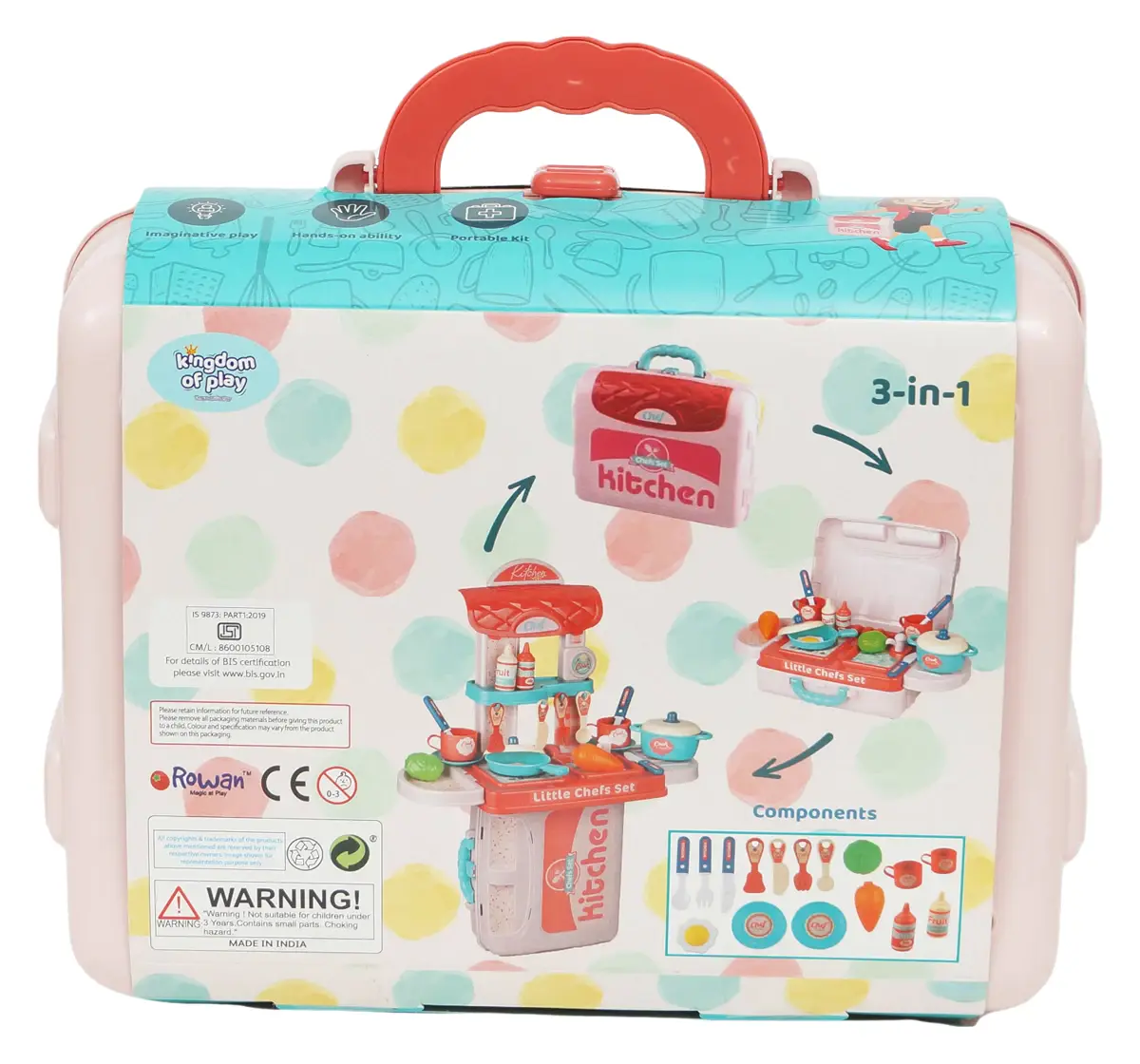 ARTEN Kitchen Chef School Bag,Battery Operated Kids Kitchen Backpack  Children - Kitchen Chef School Bag,Battery Operated Kids Kitchen Backpack  Children . Buy Kitchen Set toys in India. shop for ARTEN products in