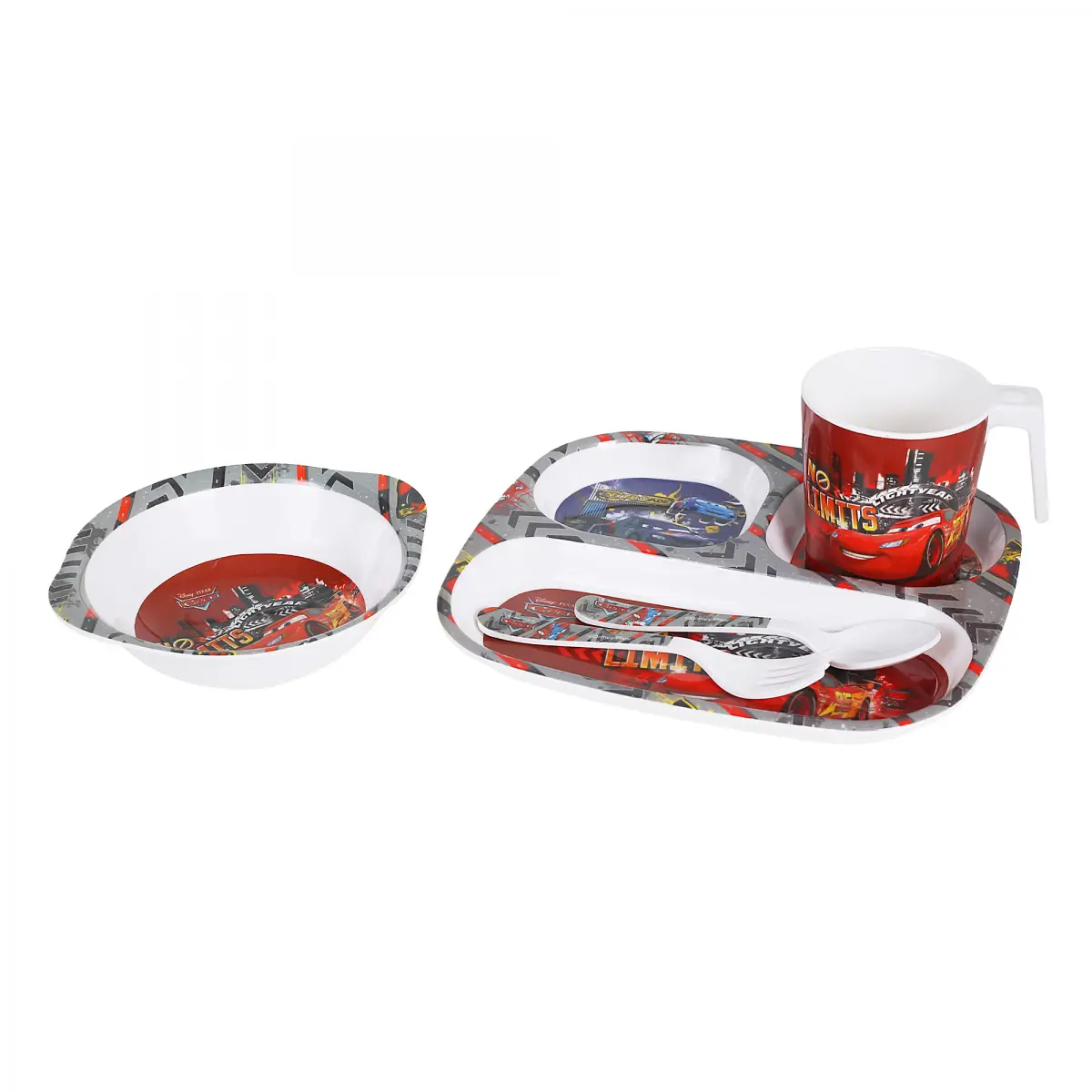 Hamleys Servewell Meal Set, 5PCs, Red