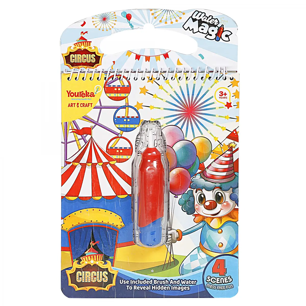 Youreka Water Magic Marker, Art & Craft, 3Y+ Multicolour