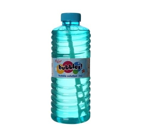 Hamleys Bubble Bottle 1 litre Blue 3Y+
